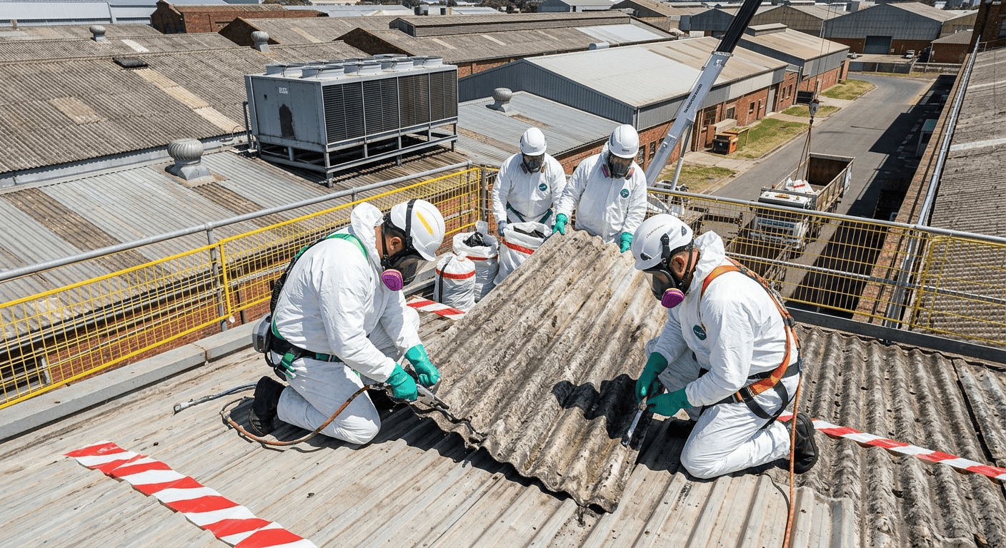 Commercial Asbestos Roof Removal in Sydney